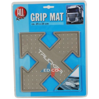 Tappetino antiscivolo per camion Trucker 25*25 cm, S103-468310