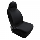 Universal front seat cover, black polyester