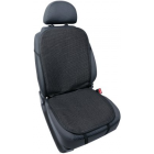 Seat cover made of natural paper fabric, anthracite