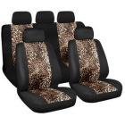 Istuinpäällisten sarja Leopard, musta