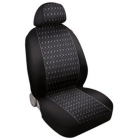 Set of seat covers Square, black