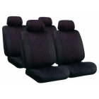 Set of seat covers Glamor, black