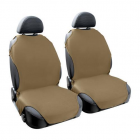 Set of universal seat covers (2 pcs), beige