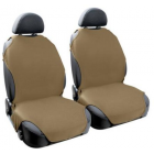 Set of universal seat covers (2 pcs), beige
