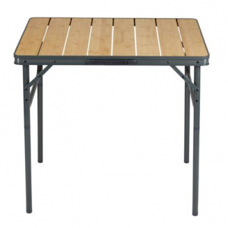 Tavolo da campeggio pieghevole con copertura in bambù, S103-556864