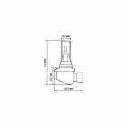 Halo Led HB3-HB4 36W P20d/P22d 1 kpl