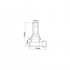 Halo Led HB4 15W P22d 1 kpl