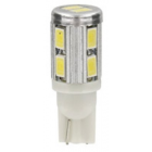 Bulb 2 pcs, 10-30V Mega-Led, 10 SMD