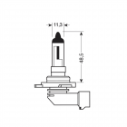 Halogeeni 12V HIR2 55W PX22d 1 kpl