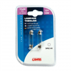 Festoon-polttimo 2 kpl, 10W, 11x44mm