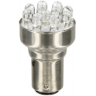 Led-polttimo 12V, 21/5W, BAY15D punainen