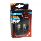 Led polttimo T10, 6 COB lediä, 2 kpl, 9-30V
