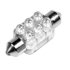 Polttimo Festoon 6led, 13x35mm, 12V, SV8,5-8, ex
