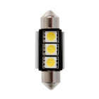 LED-lamppu 1kpl C5W valkoinen 38lm 6500K 12V