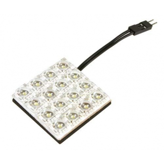 SCHEDA LED 16 LED 35X35mm BIANCA, S103-5849.8