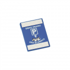 Adhesive plastic parking meter 60x80mm