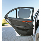 Staattiset verhot 2 kpl mustaa 36*44cm