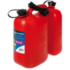 2-compartment plastic canister 5+3l