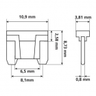Mikrosulakkeet 10 kpl. tietokone 12-32V