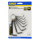 Hex key set, 8 pieces