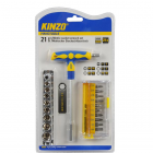 Kinzo T-screwdriver 21 pieces