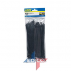 Ties 100pcs 4.8#200mm black