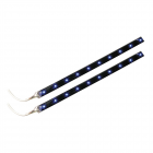 Lumières LED 2pcs, 40cm, couleur blanche 12V
