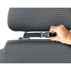  Rear seat protector, with 6 pockets