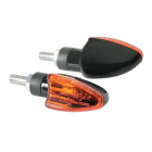 Turn signals 2pcs 12V 21W black housing