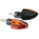 Turn signals 2pcs 12V 21W black housing
