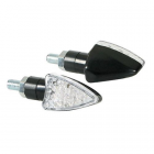 Turn signals 2pcs led black housing