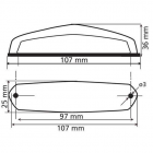 Taillight 3 functions 12V