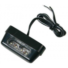 Led rekisterikilven valo 4 led valkoinen