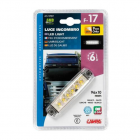 LED-valo, 6 LEDiä, 12/24V, valkoinen, 96*20*9mm