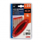 Led valgusti ,punane,12-24V,124*45mm