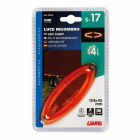 Led-valo, oranssi, 12-24V, 124*45mm