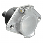 Socket metal, female, 24N, ISO 3731