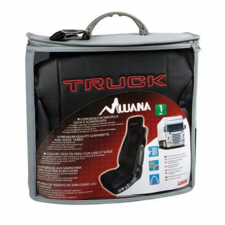 Lastbilssätesöverdrag röd-svart, S103-9799.8