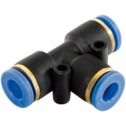 Triple connector 8mm, max 13bar