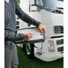 Truck base storage bag metal clip