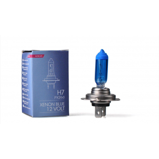 H7,12V, Xenon sininen, 55W, Px26d, S103-ZXB7