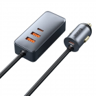 Baseus laturi 2xUSB/2xUSB-C 120W 12/24V
