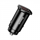 Baseus USB-laddare med 2 platser QC3.0 12/24V