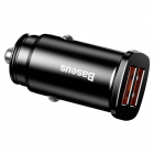 Baseus USB-laddare med 2 platser QC3.0 12/24V