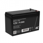 Зеленая ячейка 12 В 9 Ач AGM 151x65x94 мм