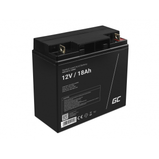 Green Cell 12V 18Ah AGM 181x77x167mm, S104-AGM09