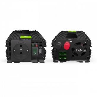 Green Cell inverteris 12V-230V 500W, S104-INVGC03