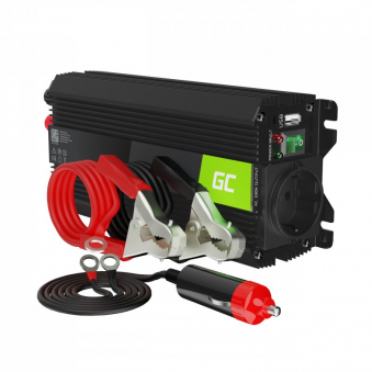Green Cell inverteris 12V-230V 500W, S104-INVGC03