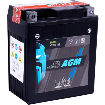 IntAct 6Ah YTX7L-BS GEL 114x70x130-+, S106-4594-1