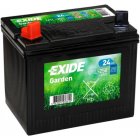  Lawn tractor battery Exide 12V 24Ah 197x132x186+-